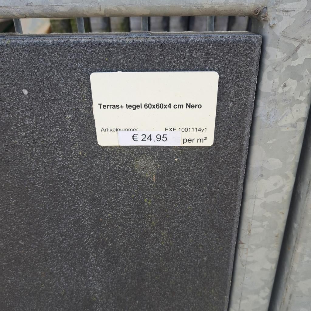 Tegels 60x60, Tuin en Terras, Tegels en Klinkers, Ophalen of Verzenden, Nieuw, Beton, Terrastegels