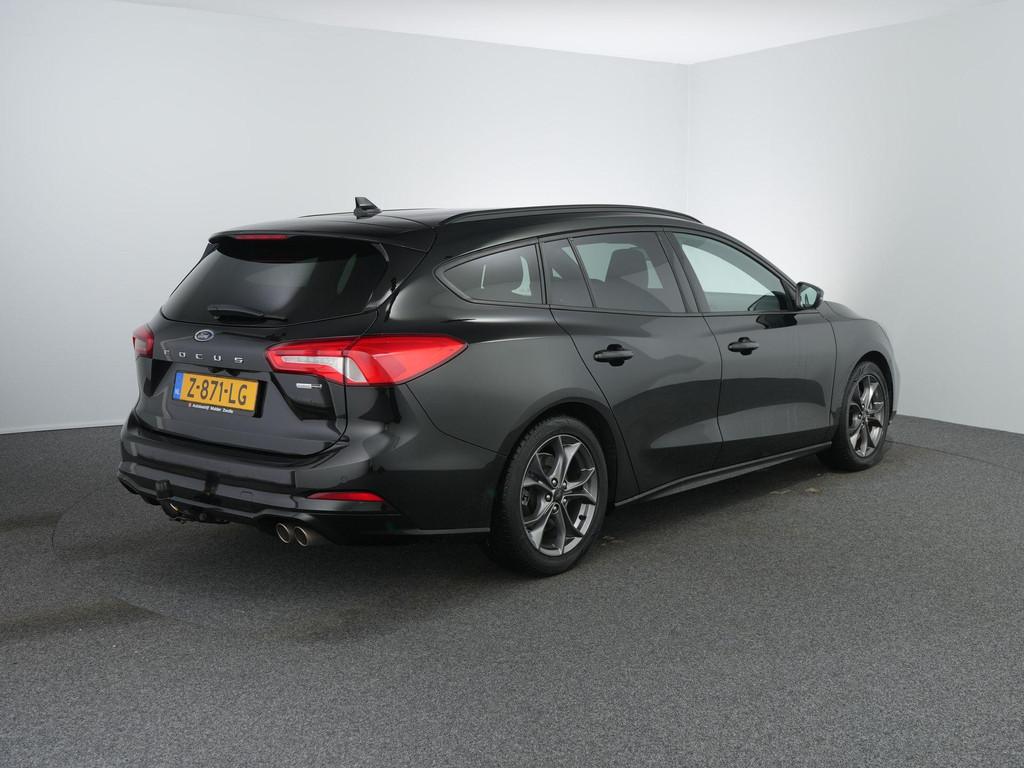Ford Focus Wagon 1.0 EcoBoost Hybrid ST Line Business 125 PK, Auto's, Euro 6, Zwart, 19 km/l, Geïmporteerd