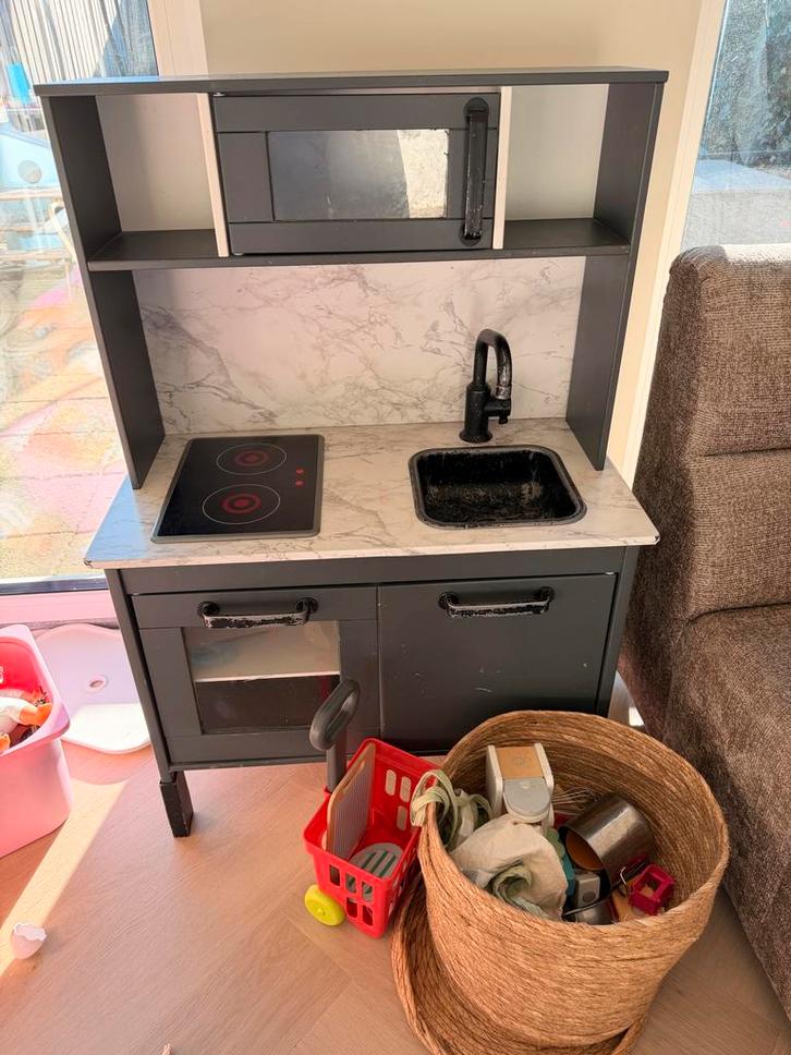 IKEA Speelgoed Keuken - Duktig, Kinderen en Baby's, Speelgoed | Speelkeukens, Gebruikt, Speelkeuken, Hout, Ophalen