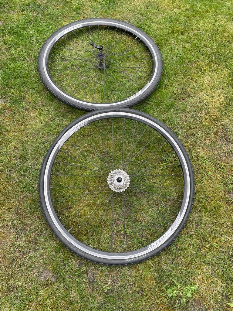 Giant SR-2 Wielset 700x32C (32-622) met Cassette, Gebruikt, Aluminium, Racefiets, Ophalen