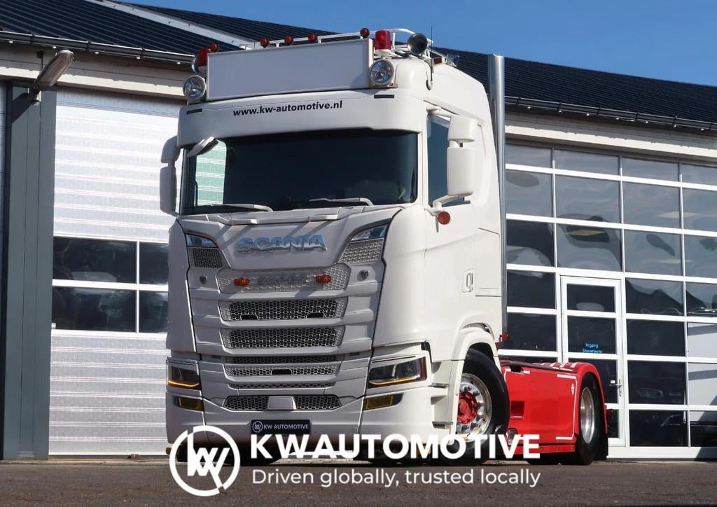 Scania S650 V8 NGS FULL AIR/ RETARDER / HYDRAULICS/ 2X TANK, Automaat, Achterwielaandrijving, Euro 6, Scania