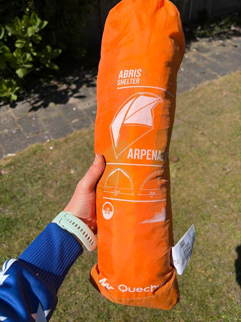 Quechua Arpenaz Shelter Zonnescherm - Gebruikt, Goede Staat, Ophalen, Gebruikt