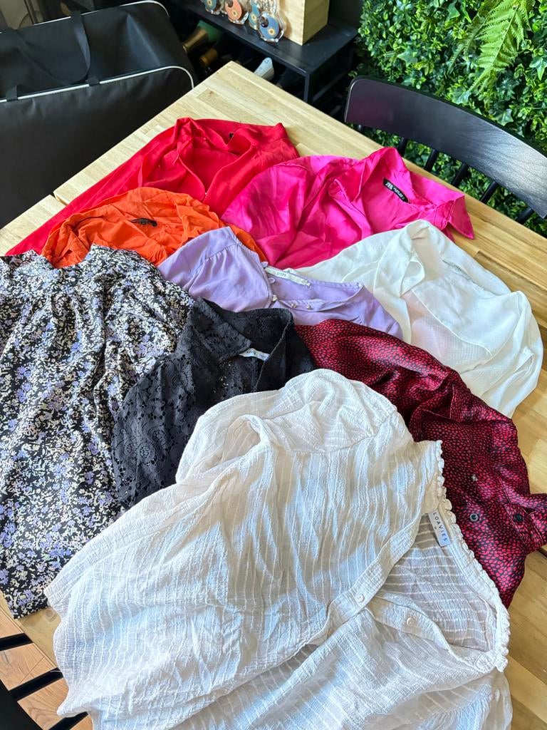 Blouse pakket S/XS - Claudia Sträter, Steps, Loavies, Mango,, Kleding | Dames, Blouses en Tunieken, Ophalen of Verzenden, Gedragen