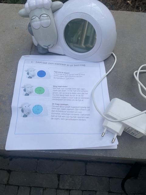 kinderwekker, Ophalen, Zo goed als nieuw