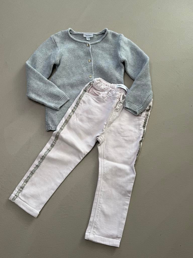 Zara meisjes set maat 86, Kinderen en Baby's, Babykleding | Maat 86, Ophalen of Verzenden, Zo goed als nieuw, Meisje, Setje