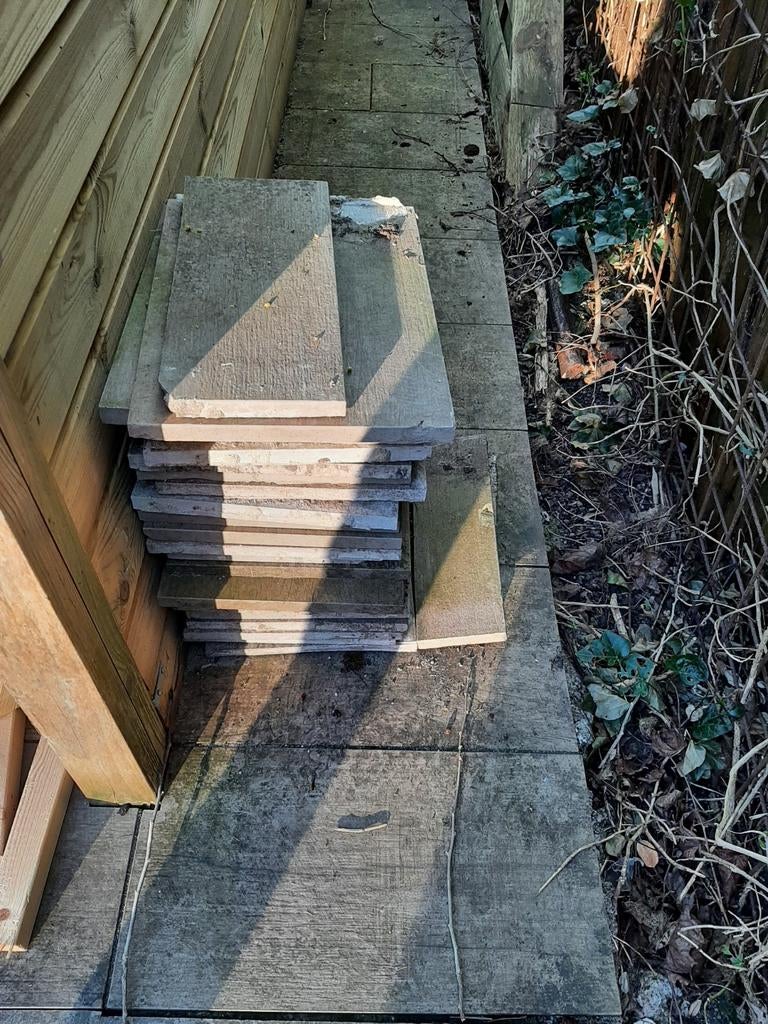 Betontegels 30x40 cm - 22 stuks, Tuin en Terras, Tegels en Klinkers, Ophalen of Verzenden