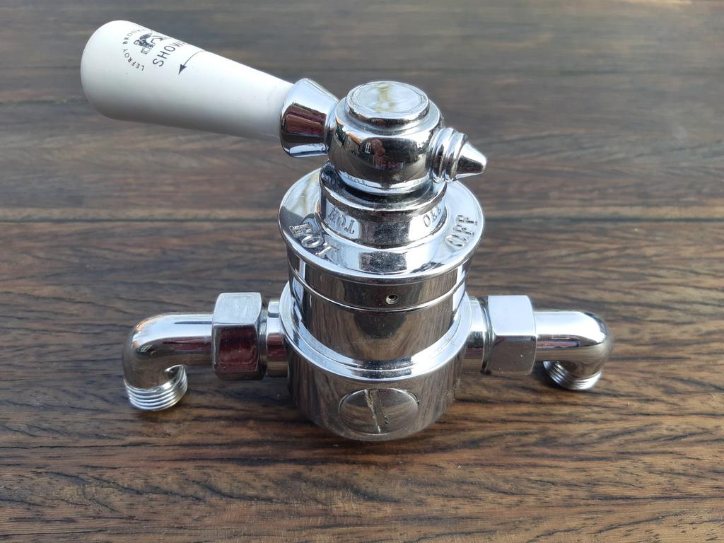 Douche kraan Lefroy Brooks, Doe-het-zelf en Verbouw, Ophalen of Verzenden, Gebruikt, Chroom, Douche