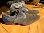 Floris van Bommel leren schoenen maat 44 maat 9.5, Ophalen of Verzenden, Zo goed als nieuw, Overige kleuren