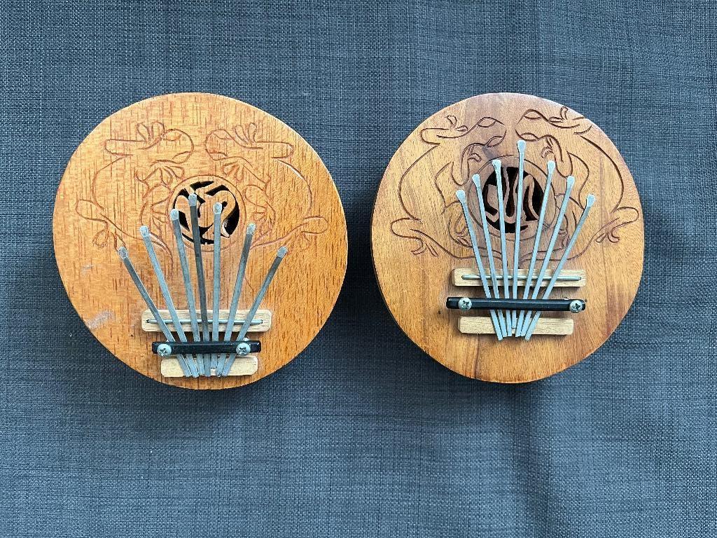 Kalimba pling plong, Muziek en Instrumenten, Ophalen of Verzenden, Gebruikt, Melodische percussie