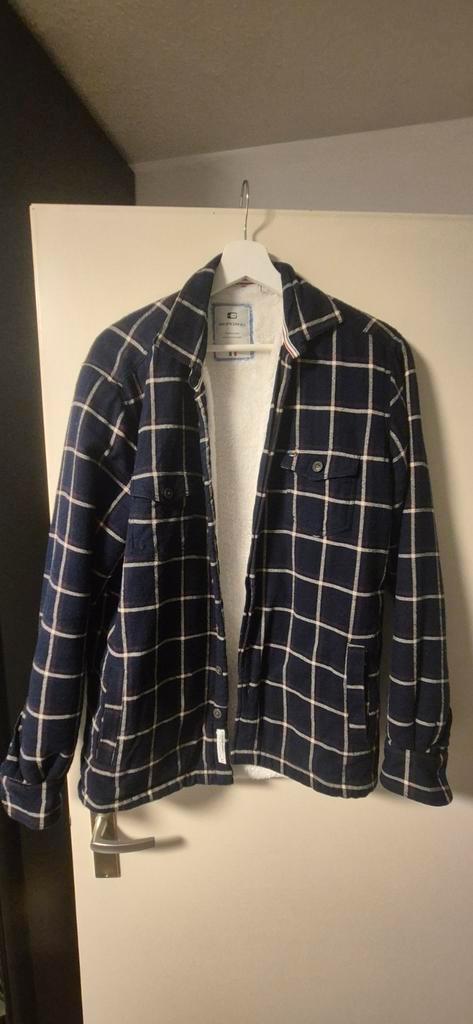 Giordano gevoerde herenoverhemd / overshirt – maat M, Kleding | Heren, Overhemden, Ophalen of Verzenden