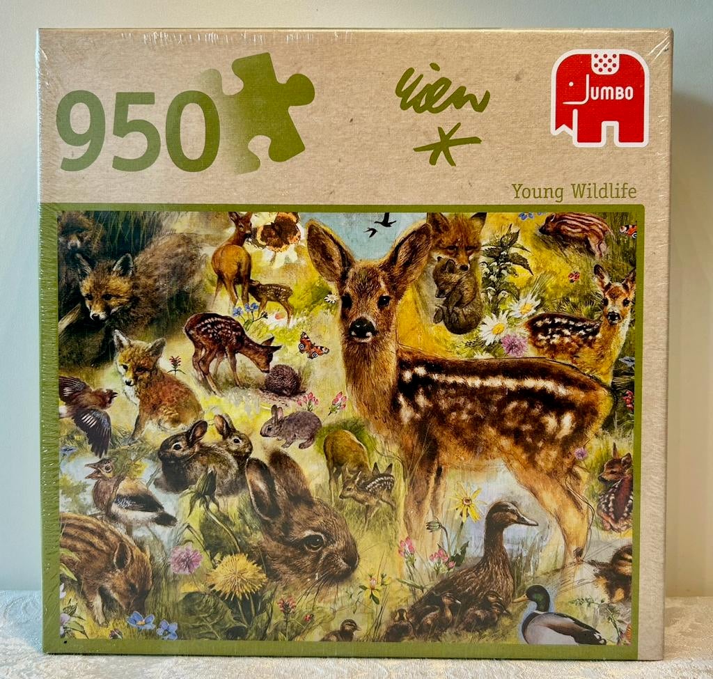 Legpuzzel nieuw in doos Rien Poortvliet, Ophalen of Verzenden, 500 t/m 1500 stukjes, Zo goed als nieuw