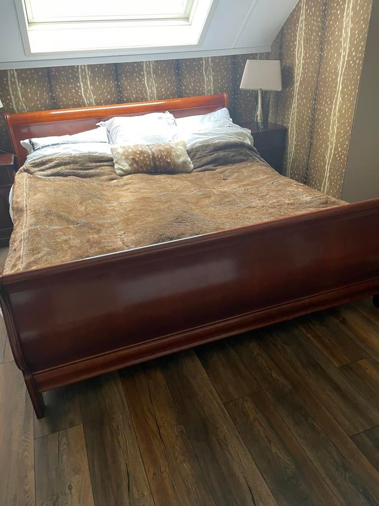 Engels ledikant met auping spiraalbodem, Ophalen