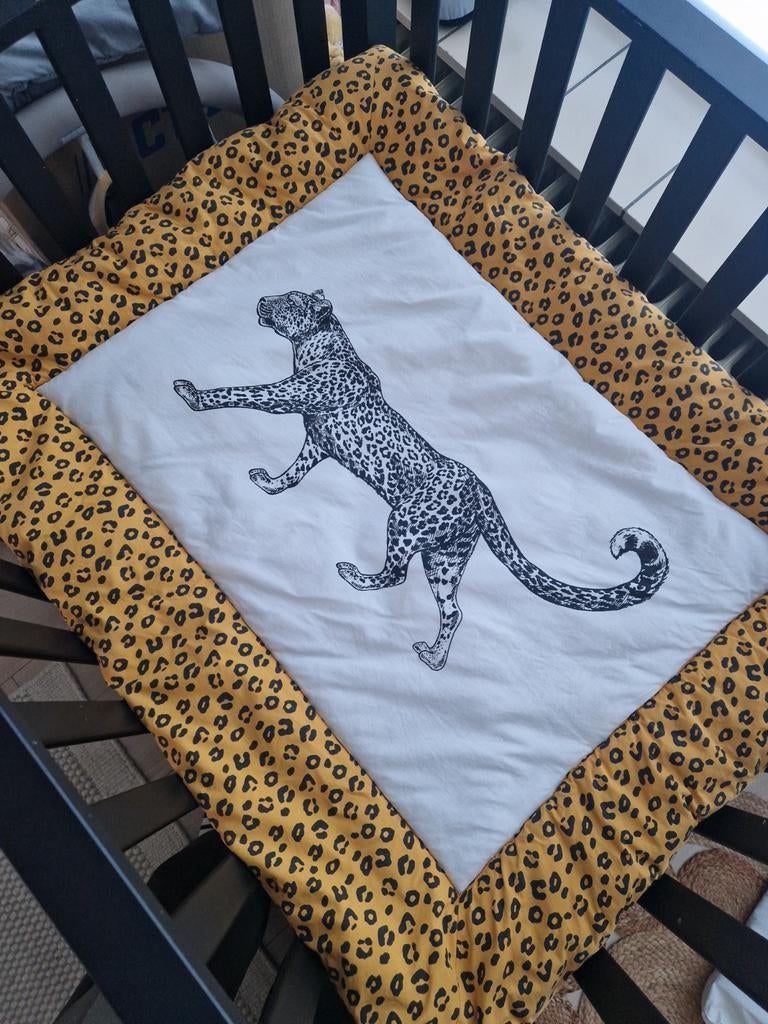 Boxkleed panter (okergeel), Ophalen of Verzenden, Zo goed als nieuw, Boxkleed