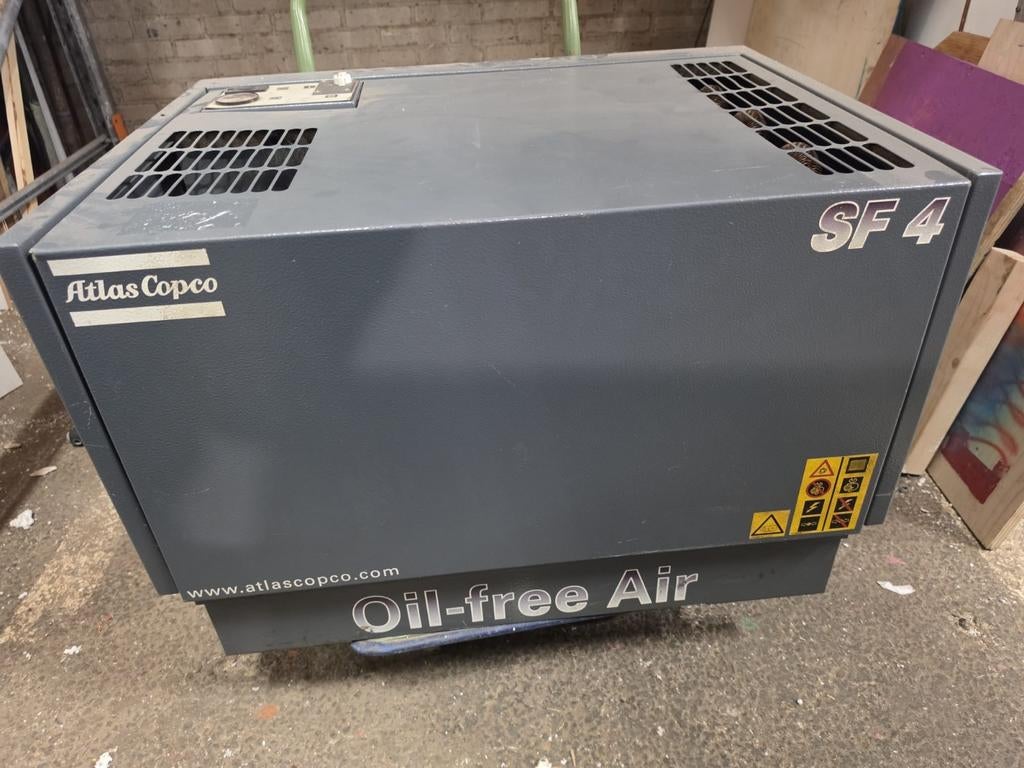 Schroefcompressor atlas copo scroll sf4, 100 liter of meer, Ophalen, 800 liter/min of meer
