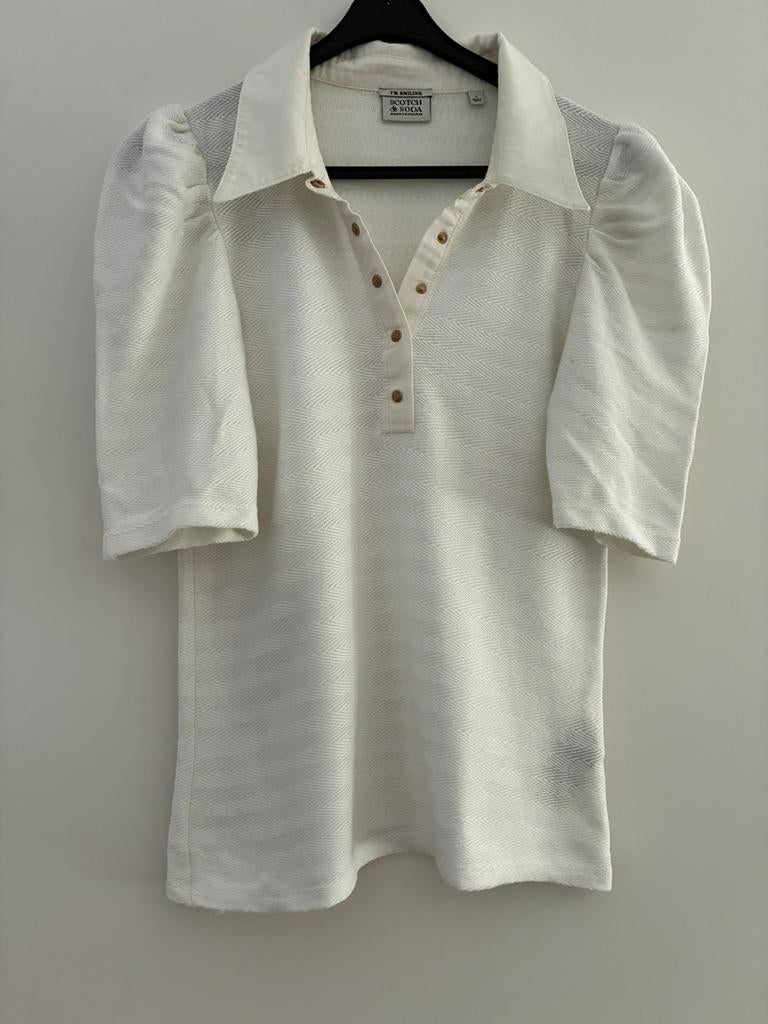 Top / Shirt ( Scotch & Soda ), Ophalen of Verzenden, Zo goed als nieuw, Maat 36 (S), Korte mouw