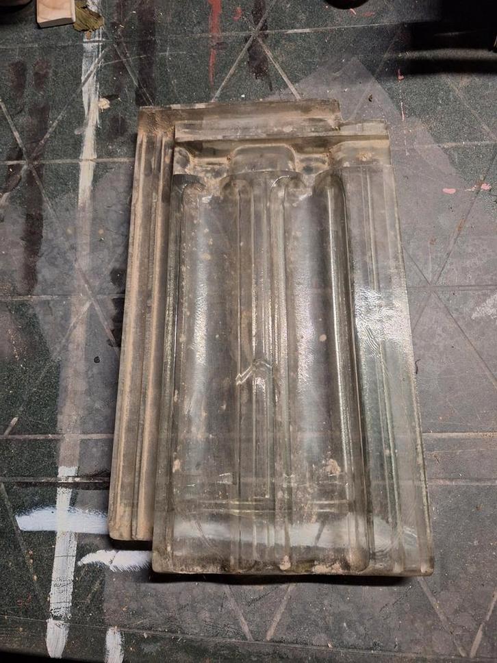 Glazen Mulden Dakpan - Unieke Lichtinval!, Doe-het-zelf en Verbouw, Dakpannen en Dakbedekking, Gebruikt, Dakpannen, Overige materialen