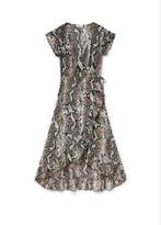 Lange jurk Costes maat L - Slangenprint, Kleding | Dames, Zwart, Maat 42/44 (L), Ophalen of Verzenden, Zo goed als nieuw