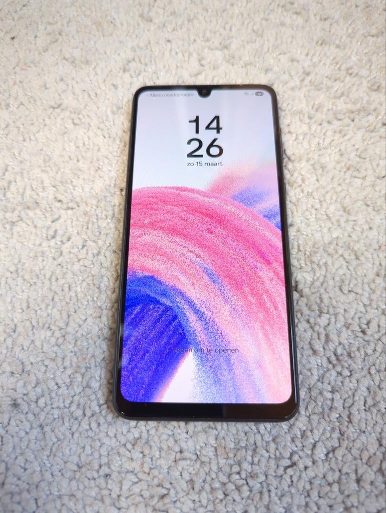Samsung Galaxy A33 5G Zwart 128GB, Verzenden, Zwart, Touchscreen, Zo goed als nieuw