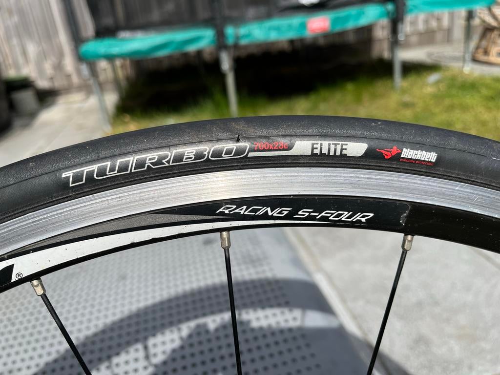 Fulcrum Racing 4/5 wielset velgremmen, Fietsen en Brommers, Fietsonderdelen, Gebruikt, Aluminium, Racefiets, Ophalen