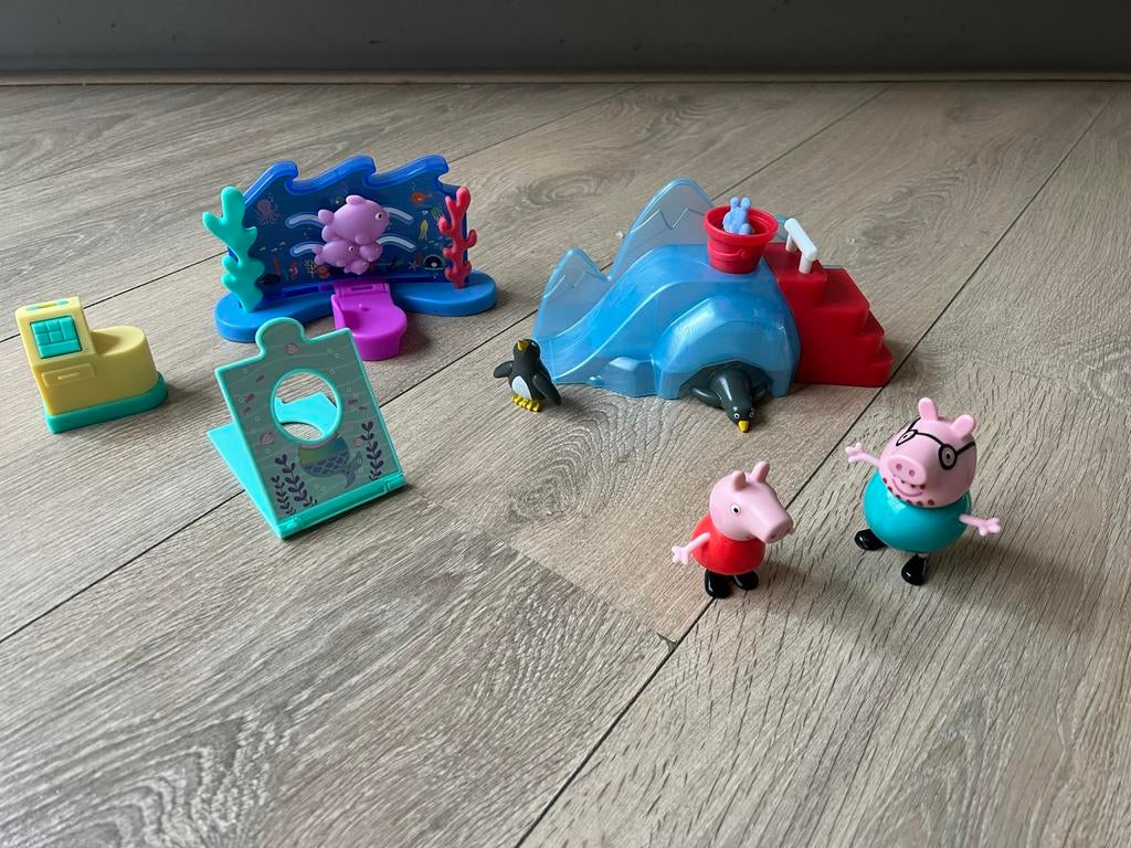 Peppa Pig Aquarium Speelfigurenset, Kinderen en Baby's, Speelgoed | Overig, Ophalen, Gebruikt, Jongen of Meisje