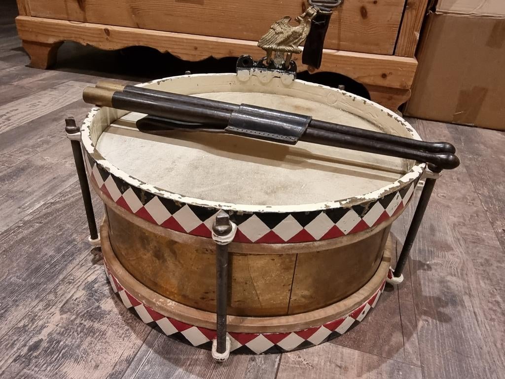 Duits WOII marschtrommel trommel wehrmacht luftwaffe, Verzamelen, Militaria | Tweede Wereldoorlog, Ophalen of Verzenden, Duitsland