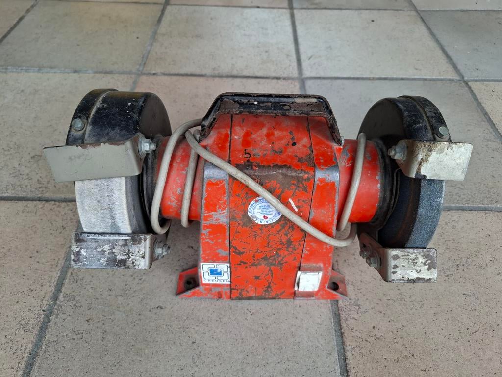 Creuzen slijpmachine, Ophalen of Verzenden, Gebruikt, Minder dan 700 watt, Werkbankslijpmachine