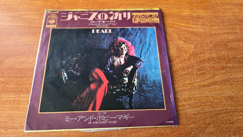 Janis Joplin - Move Over-Me and Bobby McGee Single, Cd's en Dvd's, Vinyl Singles, Gebruikt, Verzenden, 7 inch, Single