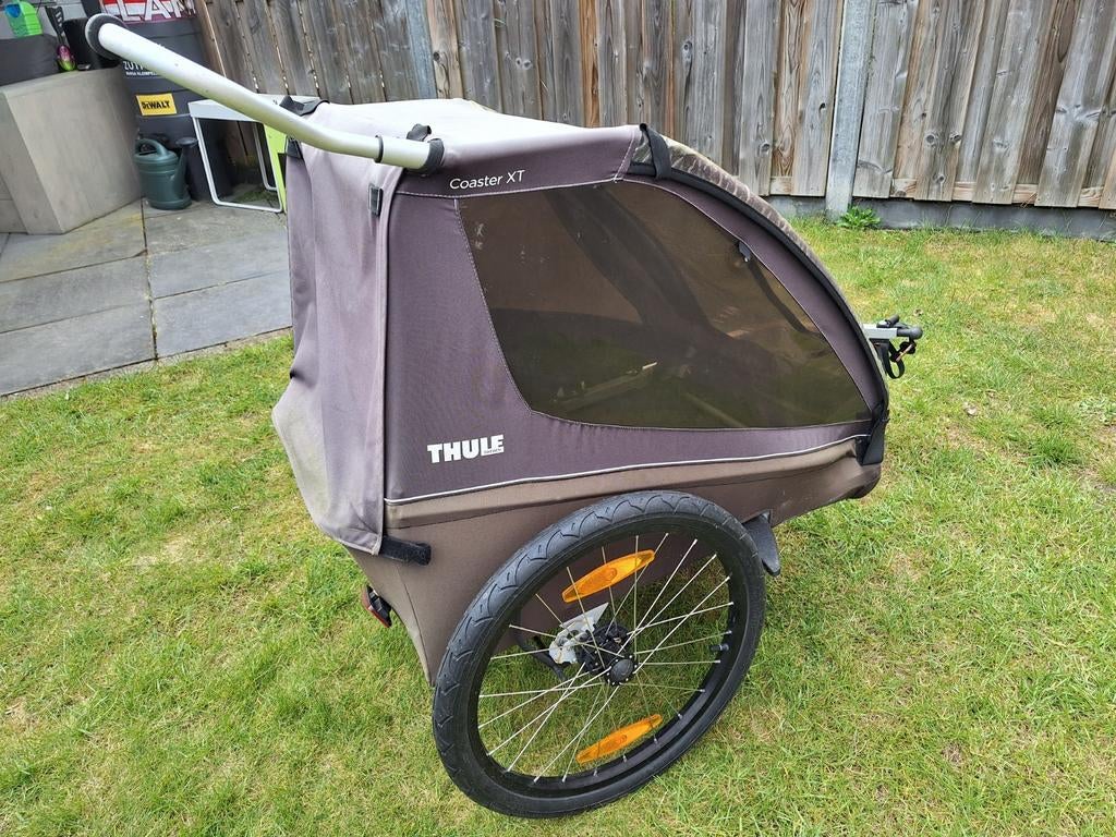 Thule Coaster XT Kinderkar/Fietskar - compleet, Ophalen, Zo goed als nieuw, Kinderkar, 40 tot 60 kg