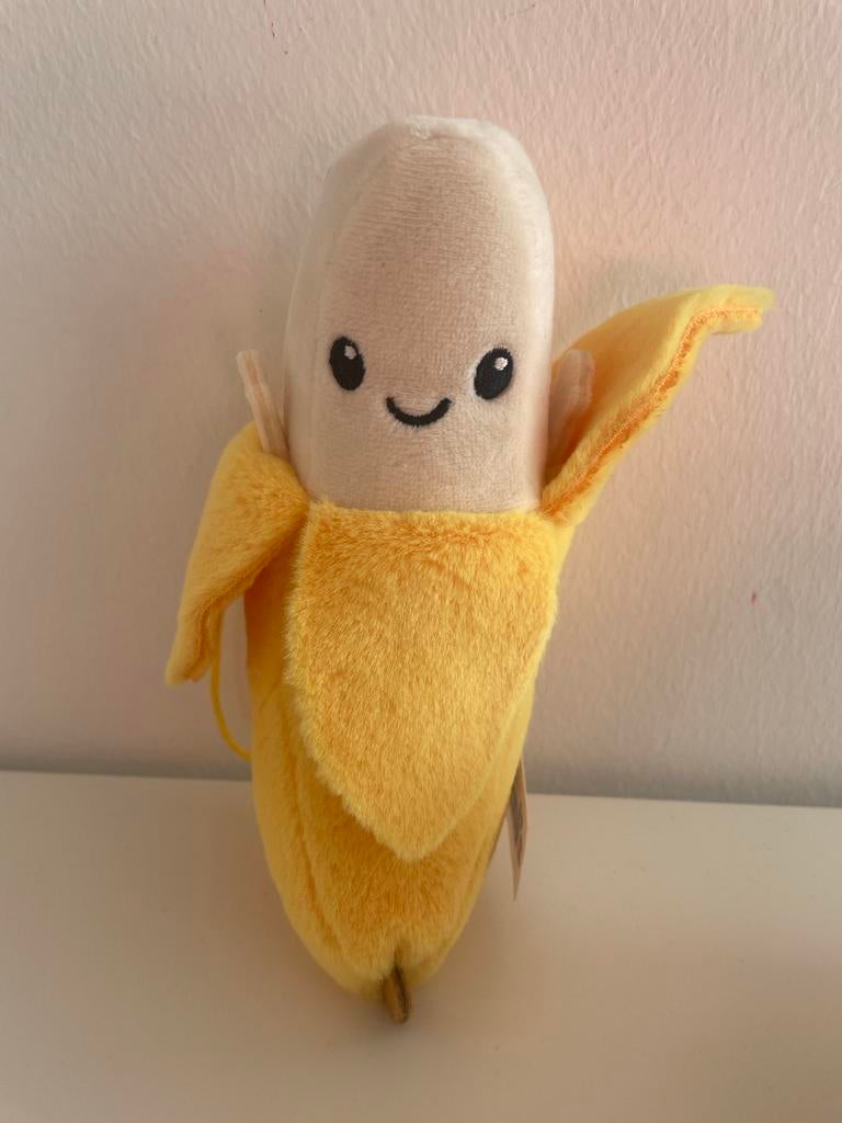 Lidl mini Barry banaan knuffel, Overige typen, Nieuw, Klein (minder dan 20 cm), Ophalen