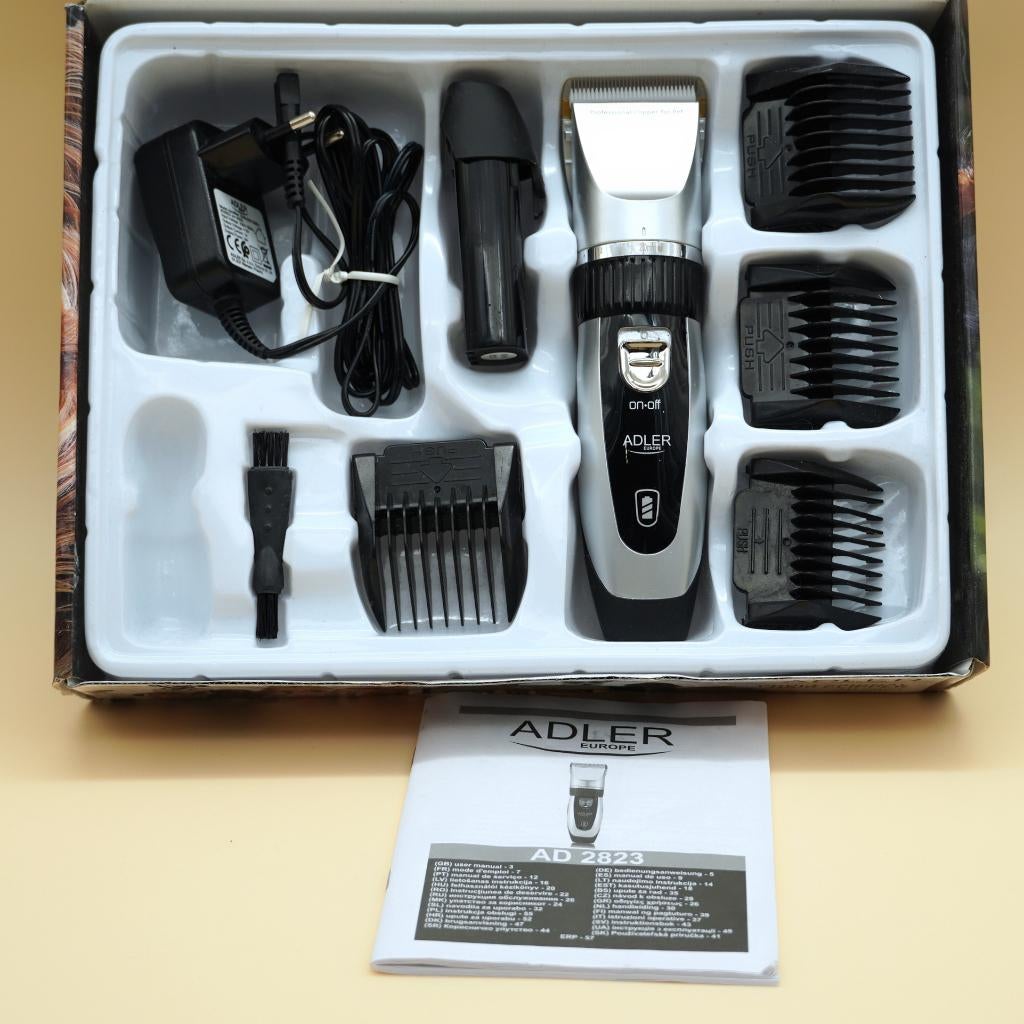 Adler - Professionele dierentondeuse - stille werking, ., Ophalen of Verzenden, ., Gebruikt