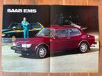 1976 Saab 99 EMS USA brochure, Ophalen of Verzenden, Overige merken