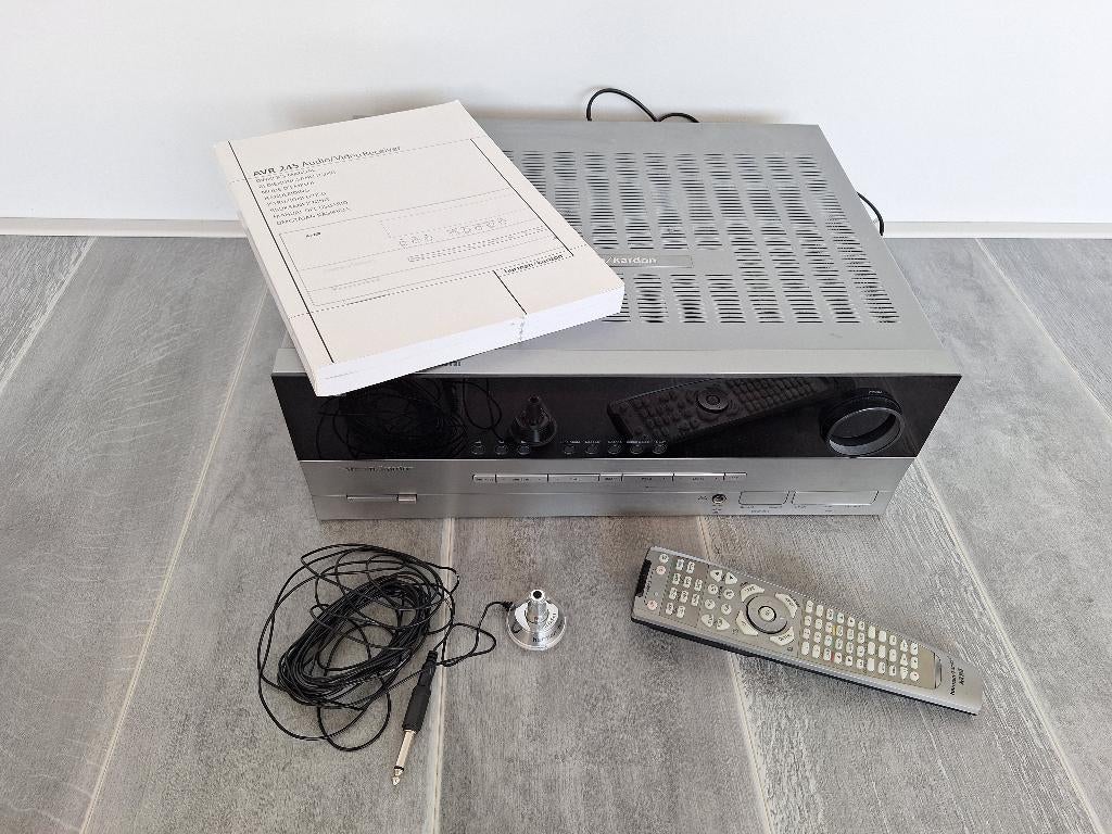 Harman/Kardon versterker AVR 245, Ophalen, Gebruikt, 120 watt of meer, Overige merken
