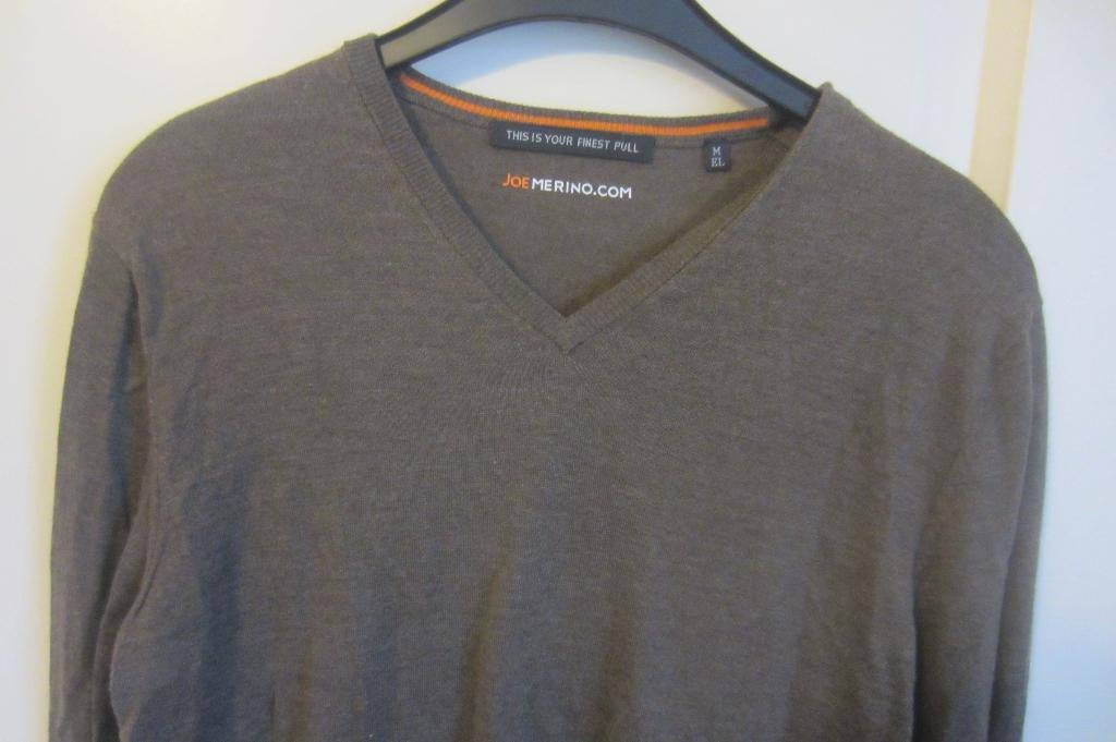 JoeMerino wollen dames trui   -  maat S - M, Kleding | Dames, Truien en Vesten, Maat 38/40 (M), Bruin, Ophalen of Verzenden, Zo goed als nieuw