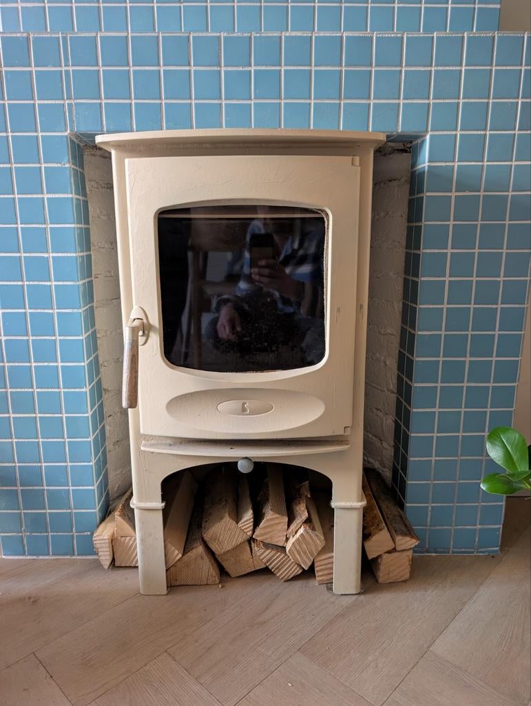 Charnwood Houtkachel C4 - In mooie staat, Ophalen, Zo goed als nieuw, Vrijstaande haard, Houthaard