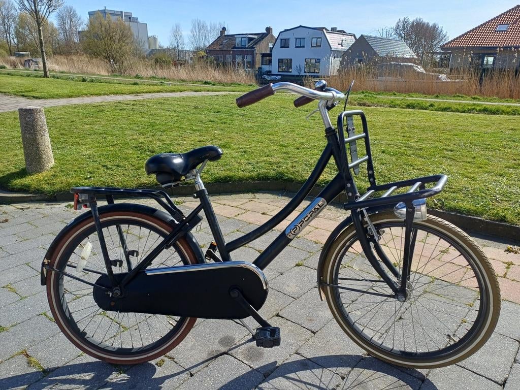 Popal meisjesfiets 22 inch, Fietsen en Brommers, Ophalen, 22 inch, Gebruikt, Handrem