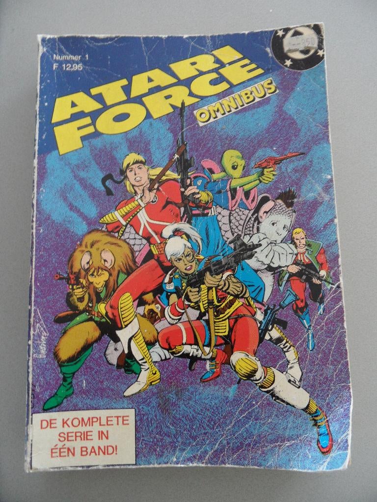 Atari Force Nr 1. 1988. 1 ste druk. Baldakijn., Eén stripboek, Ophalen of Verzenden, Gelezen