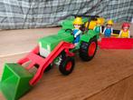 Playmobiel tracktor, Ophalen