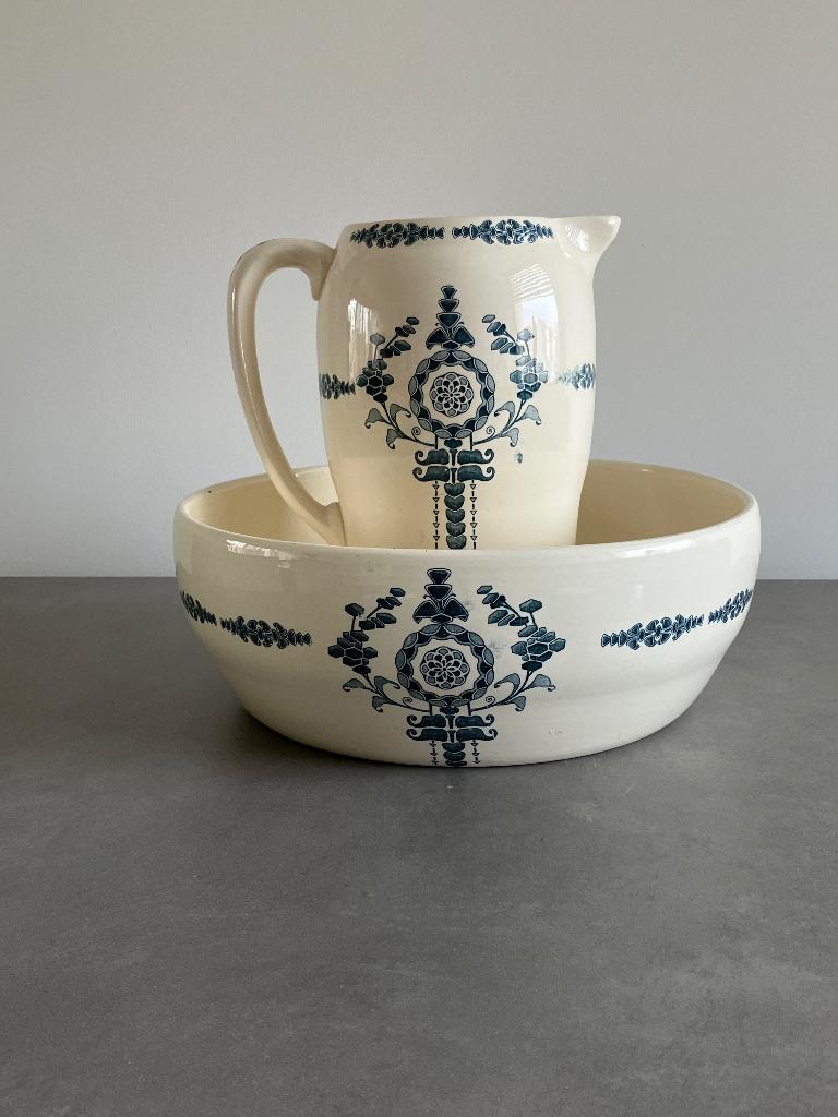 Frans brocante lampetstel, Ophalen