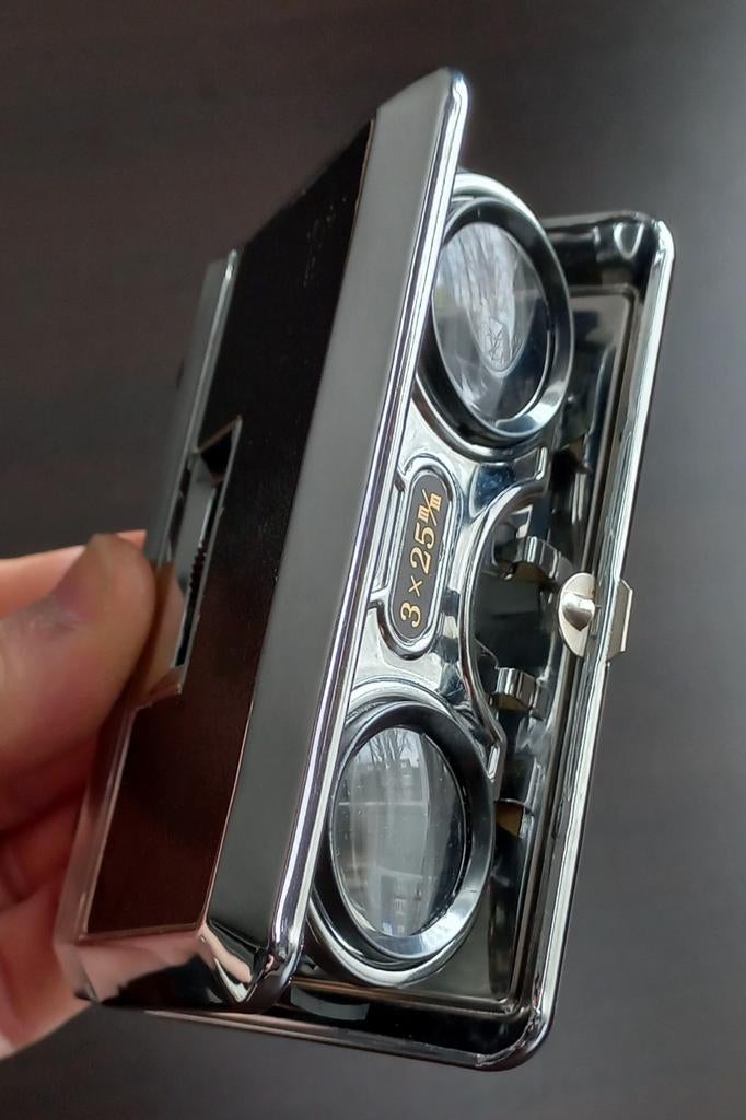 Vintage toneelkijker–compact 3x25mm(Japanse productie), Ophalen of Verzenden