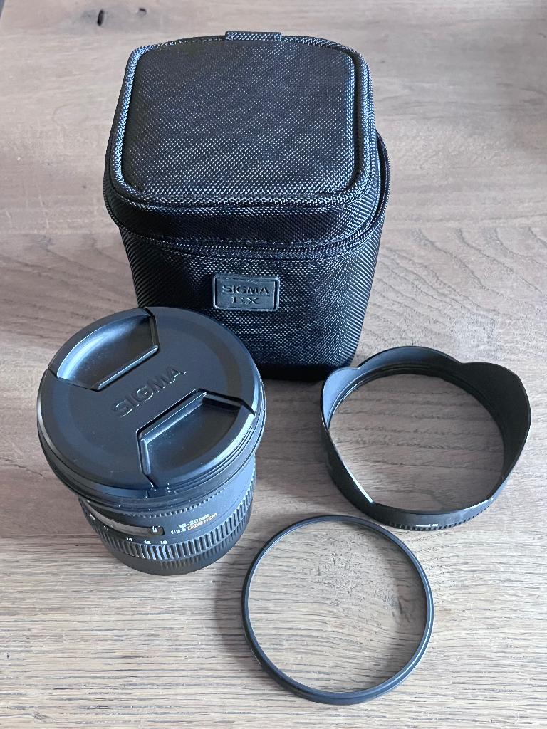 Sigma 10-20mm 1:3.5 DC HSM - Canon mount, Audio, Tv en Foto, Fotografie | Lenzen en Objectieven, Ophalen of Verzenden, Groothoeklens