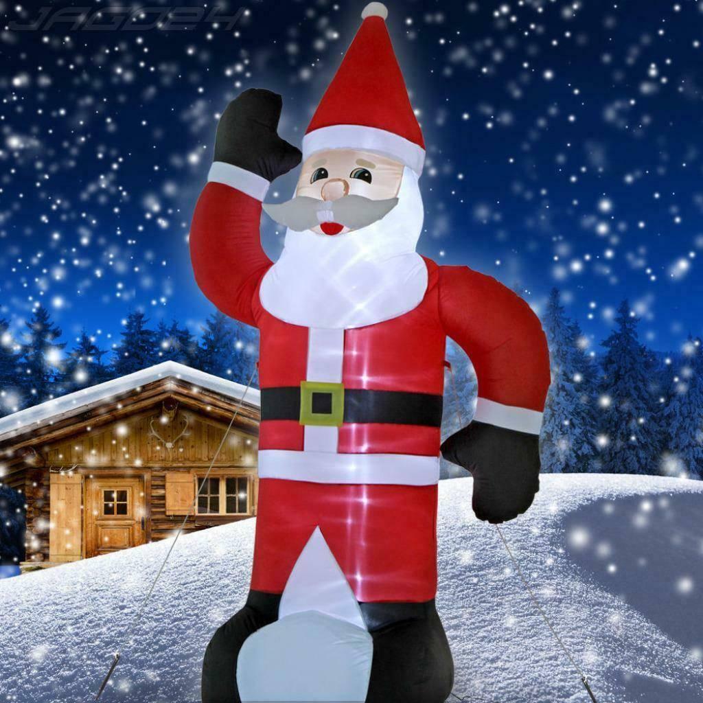 Enorme Opblaasbare Kerstman & Ledverlichting & Blazer 3.5m!, Diversen, Kerst, Ophalen of Verzenden, Nieuw