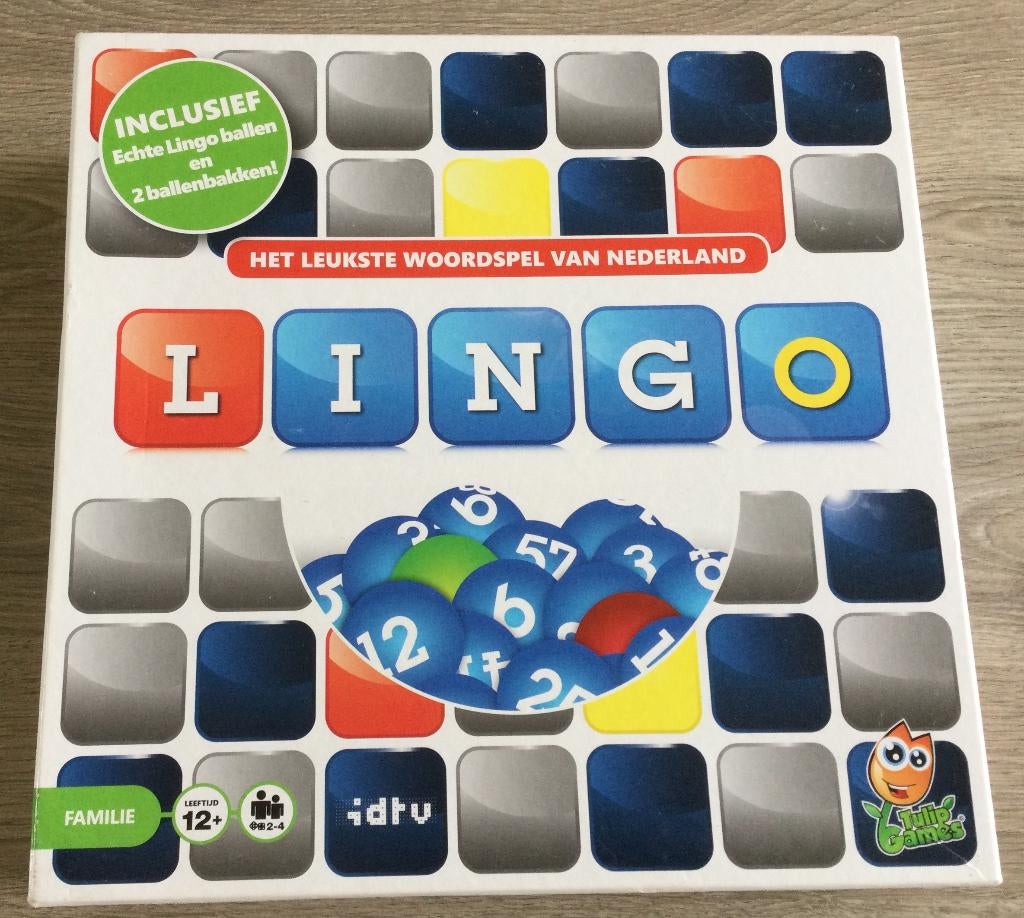 Lingo Spel met echte Ballen, Een of twee spelers, Ophalen of Verzenden, Gebruikt