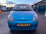 Chevrolet Matiz 0.8 2006/4drs/Airco/Radio/APK 09-2026, Auto's, Voorwielaandrijving, Blauw, Origineel Nederlands, 19 km/l