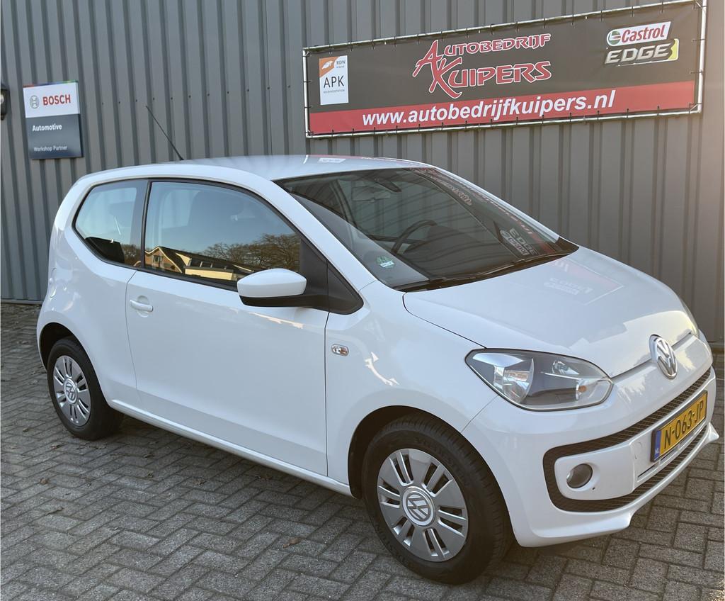 Volkswagen up! 1.0 high up! Airco.Cruise.Electr.pakket.Stoel, Voorwielaandrijving, Euro 5, Stof, Gebruikt