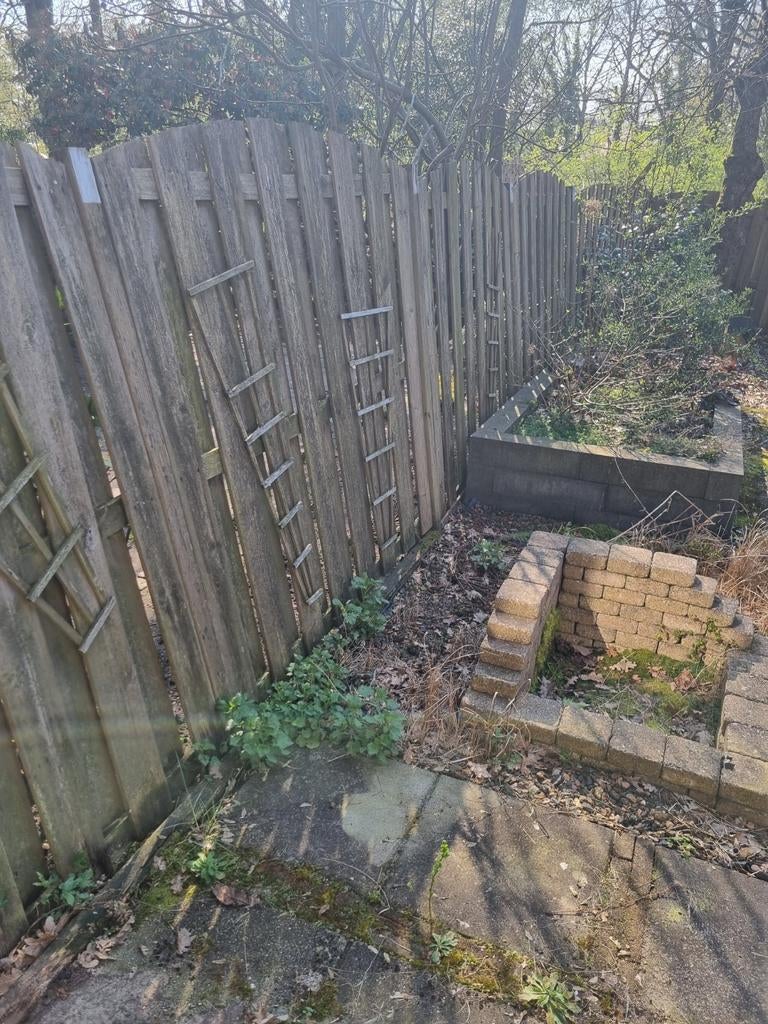 Gratis tegels en bakstenen, Ophalen of Verzenden, Gebruikt, Beton, Terrastegels