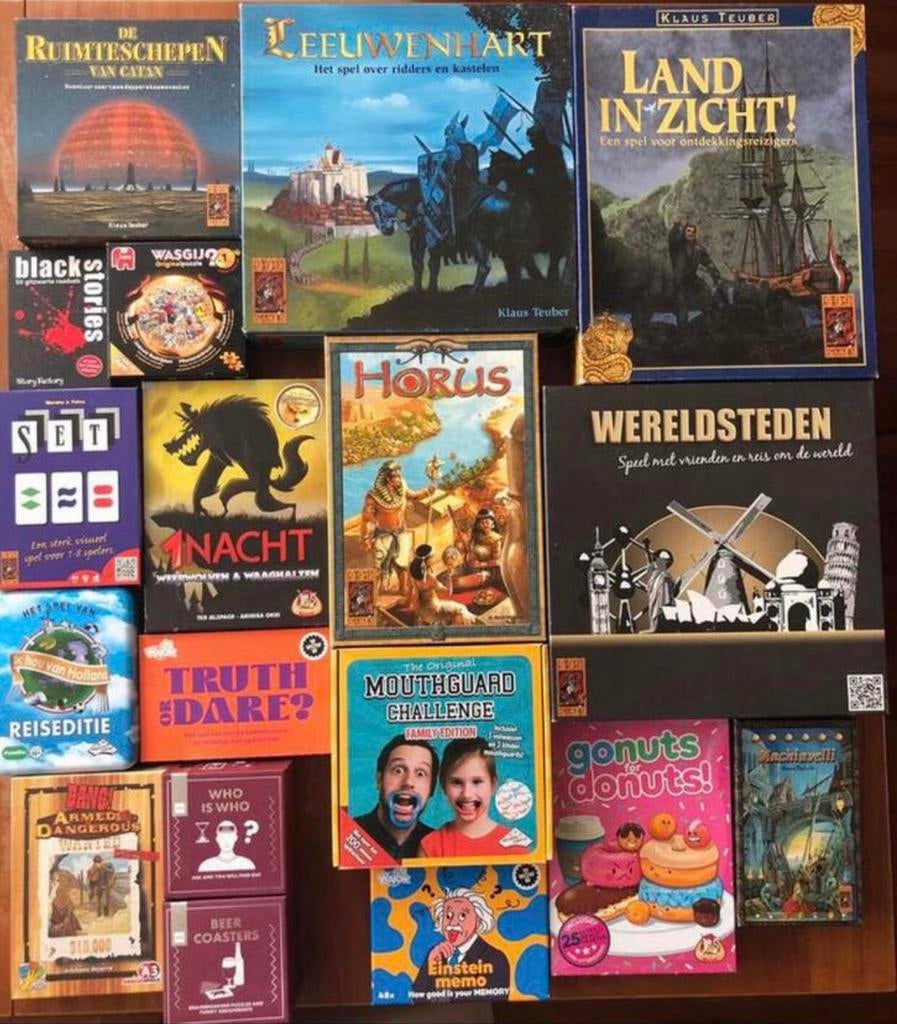 Kaart- en bordspellen - hoge kortingen, Ophalen of Verzenden, Zo goed als nieuw