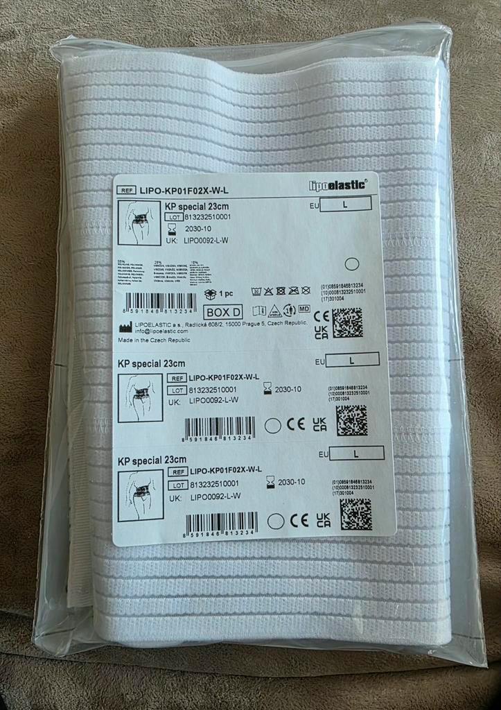 LIPOELASTIC Buikband Wit 23 cm - Nieuw, Diversen, Verpleegmiddelen, Ophalen of Verzenden