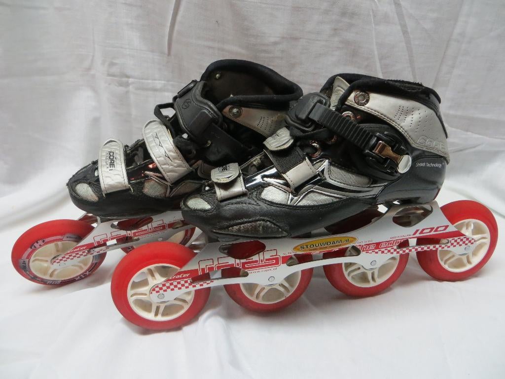 Skeelers Professionele Powerslide Triple X  maat 40, Sport en Fitness, Skeelers, Gebruikt, Dames, Ophalen of Verzenden, Inline skates 4 wielen
