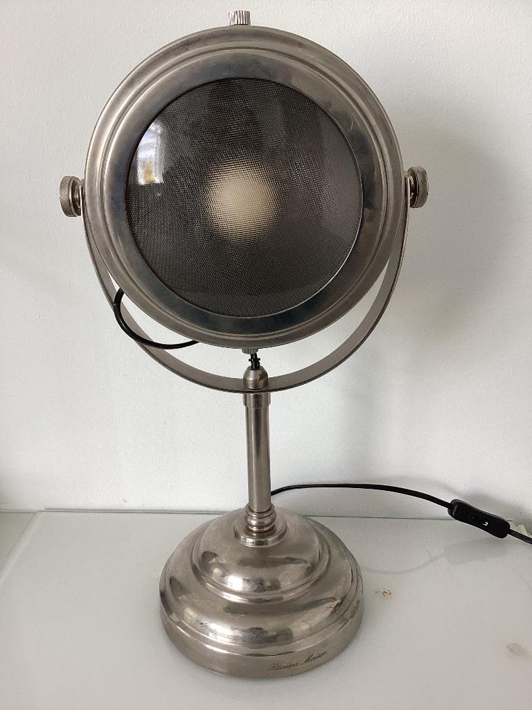 Vintage RIVIÈRA MAISON lamp model Classic Car Table, Ophalen, Gebruikt, Glas, Vintage retro Riviera Maison