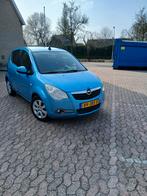 Opel Agila 1.2 16V 2009 Blauw, Auto's, Voorwielaandrijving, Stof, 40 €/maand, 4 cilinders